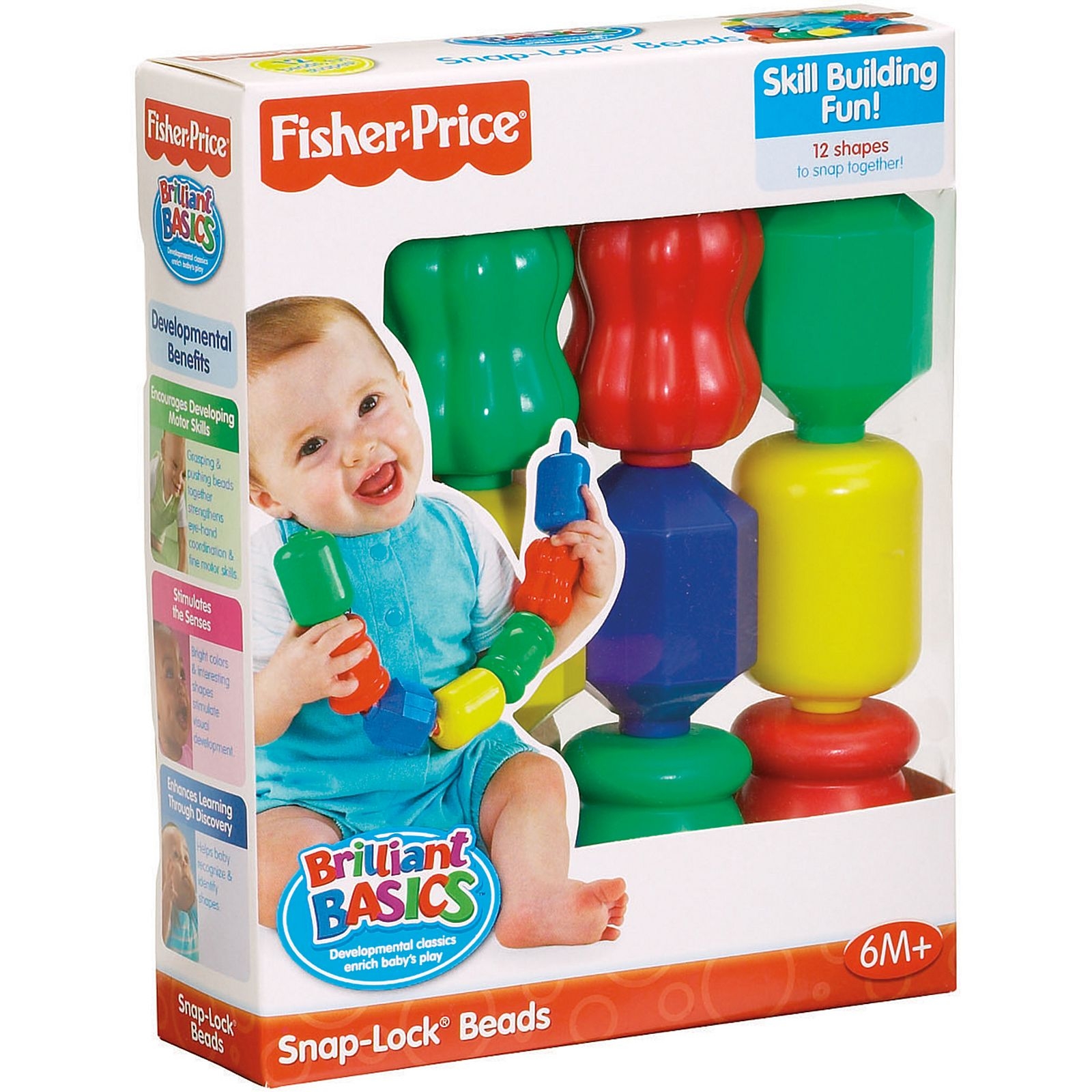 Fisher-Price | Fisher-Price Snap-Lock Beads Multicolor