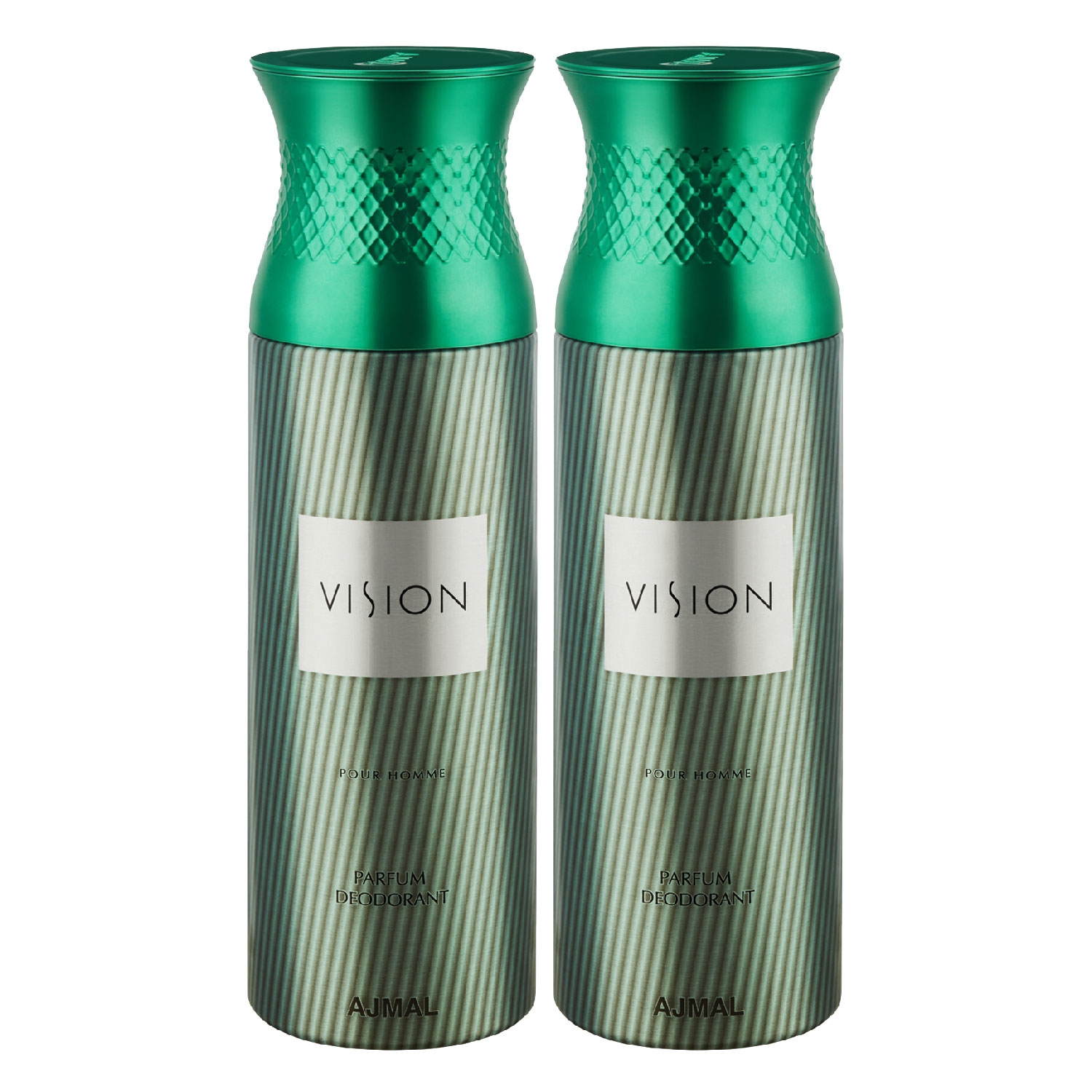 Ajmal | Ajmal Vision & Vision Deodorants Gift For Men (200 ml, Pack of 2)