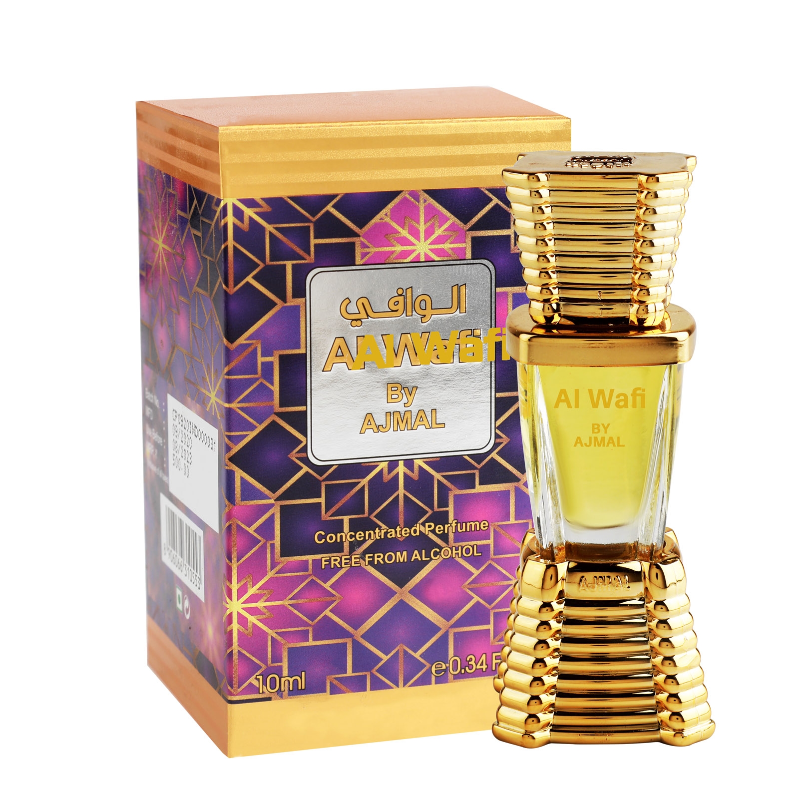 Ajmal | Ajmal Al-Wafi Concentrated Perfume Oil 10ml Attar for Men & Women + 2 Parfum Testers