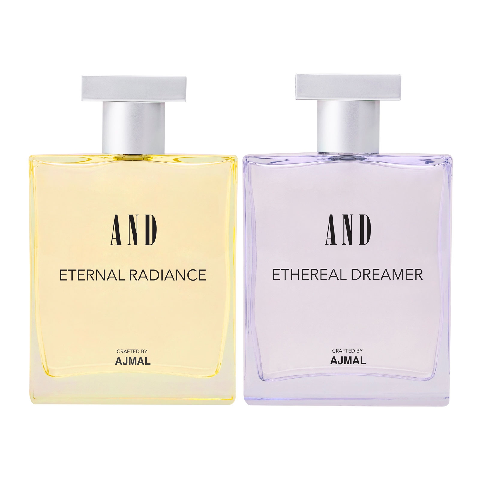 AND Eternal Radiance & Ethereal Dreamer Pack of 2 Eau De Perfume 50ML each  for Women Crafted by Ajmal