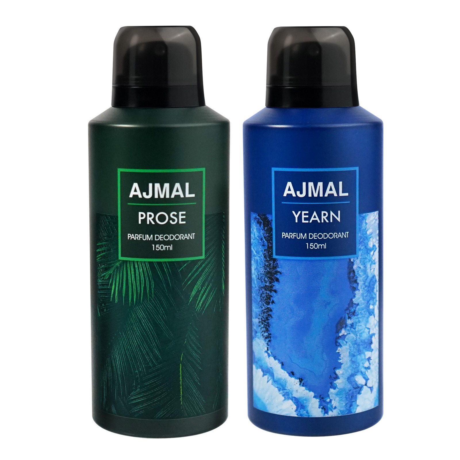 Ajmal Prose and Yearn Deodorant Perfume 150ML Each Long Lasting Spray Party Wear Gift For Men Online Exclusive