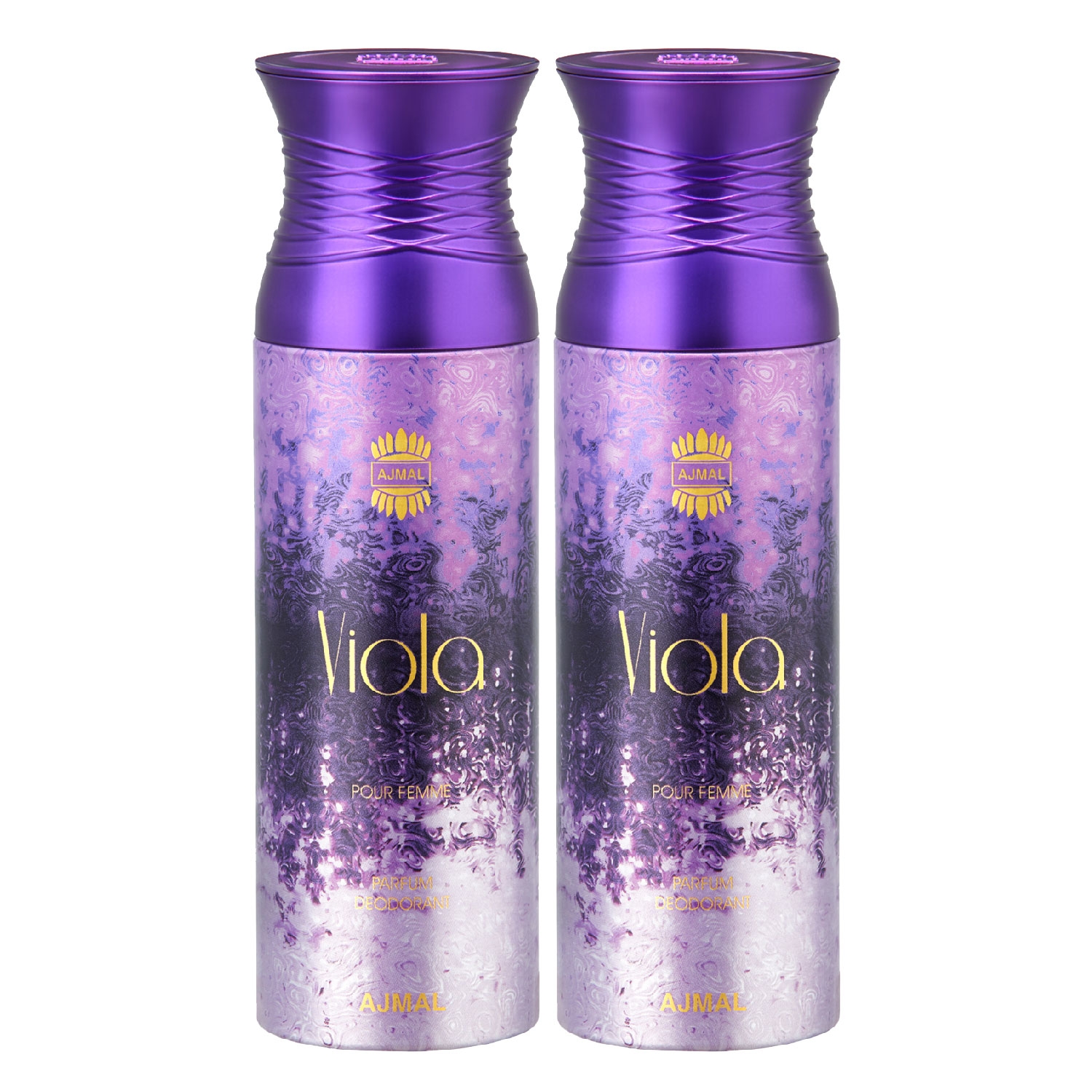 Ajmal | Ajmal Viola & Viola Deodorants Spray Gift For Women (200 ml, Pack of 2)