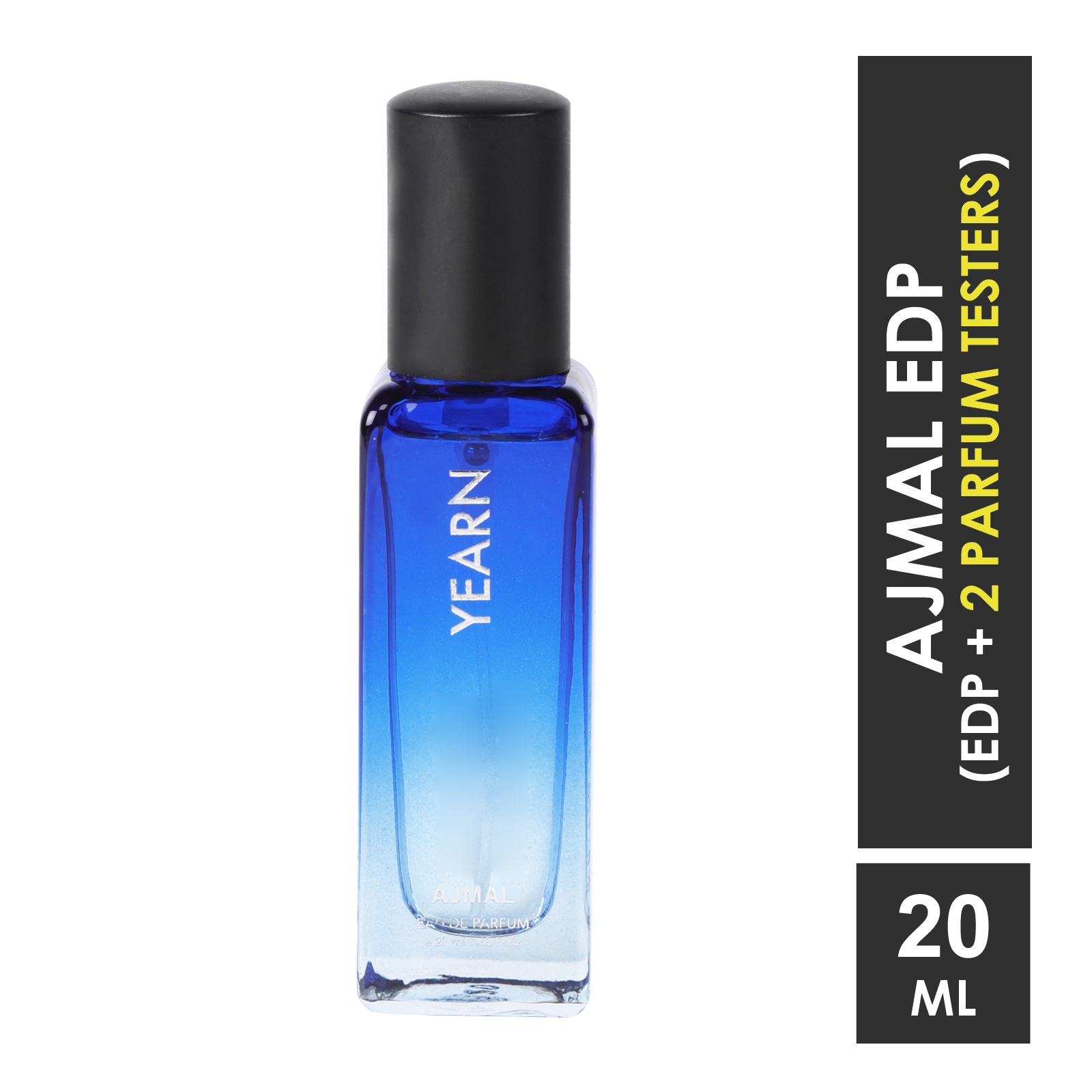 Ajmal | Ajmal Yearn Eau De Parfum Aquatic Perfume 20ML Party Wear for Men + 2 Parfum Testers