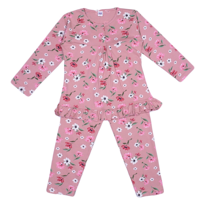 Albion | ALBION KIDS GIRLS PICCADELY NIGHT SUIT RUST