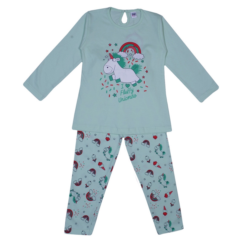 Albion | ALBION KIDS GIRLS PICCADELY NIGHT SUIT GREEN