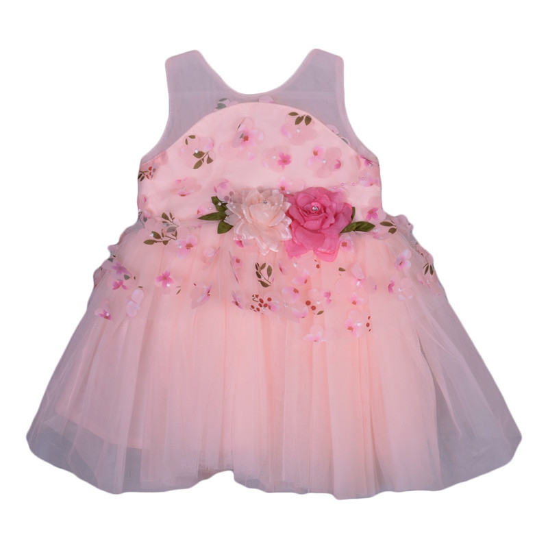 Albion | ALBION KIDS BETTY PARTY FROCK PEACH