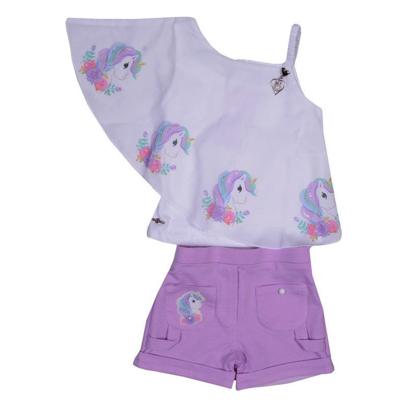 Albion | ALBION GIRLS SET TOYS BABY SKIRT TOP PURPLE
