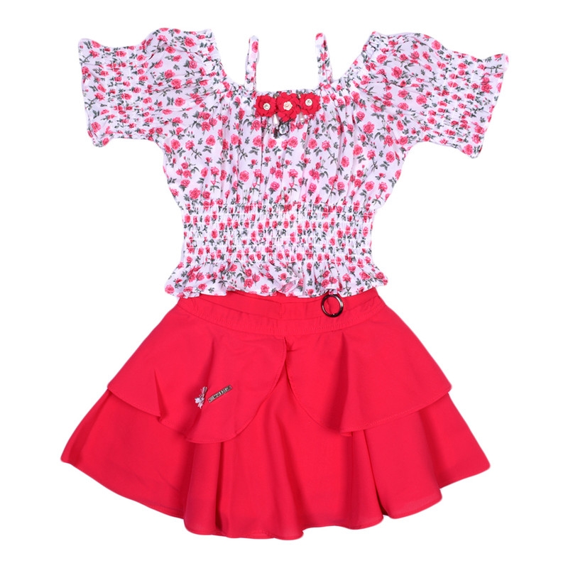 Albion | ALBION GIRLS SET TOYS BABY SKIRT TOP PINK