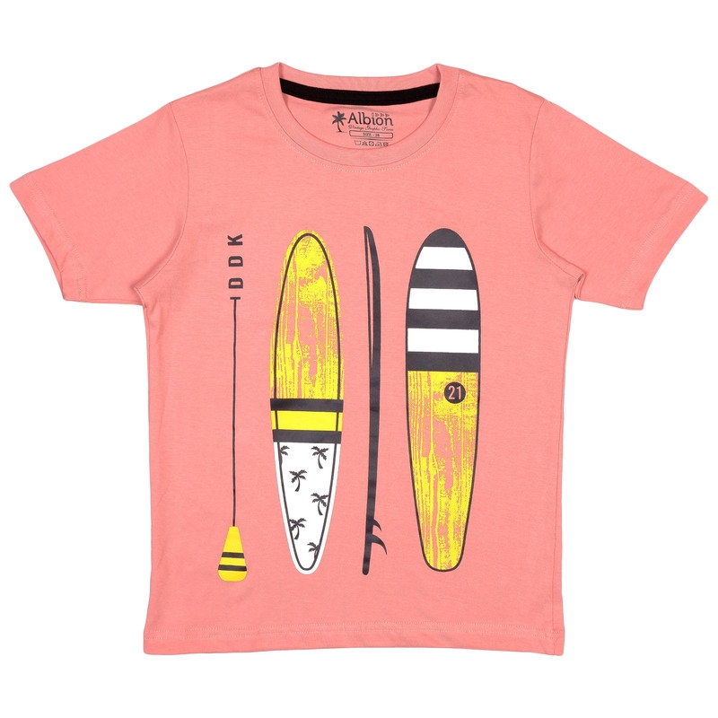 Albion | ALBION KIDS APPAREL T-SHIRT ICE PINK