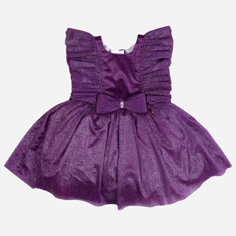Albion | ALBION KIDS GIRLS SWASTIK WINE PARTY FROCK