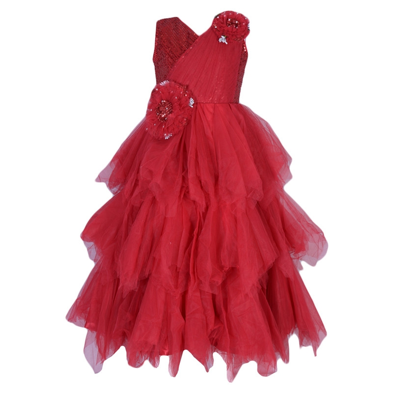 Albion | ALBION GIRLS ETHINIC BETTY GOWN MEHROON