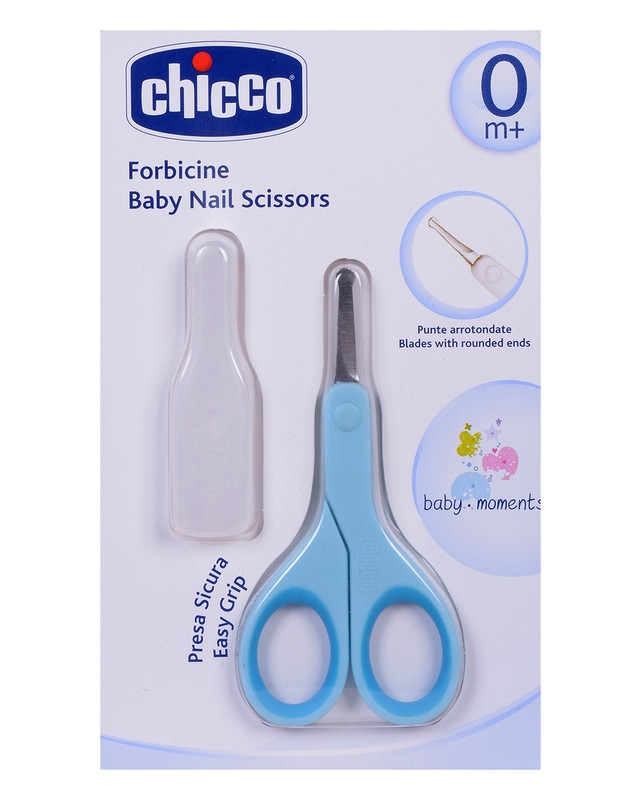 Albion | KIDS NAIL CLIPPER CHICCO BABY NAIL SCISSORS LIGHT BLUE