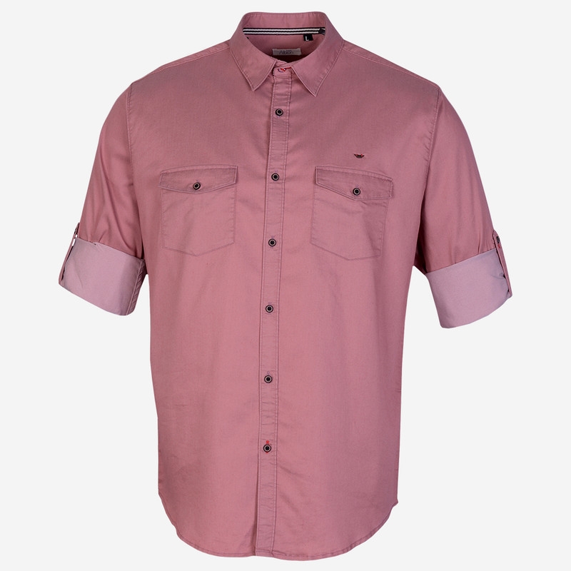 Albion | Albion Mens Full Sleeve Wine Shirts