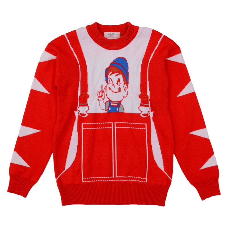 Albion | ALBION BOYS WINTER RED PULLOVER
