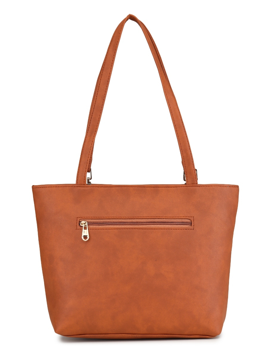 Aliado | Aliado Polyester Brown Color Casual Handbags for Women's (P37V1017)