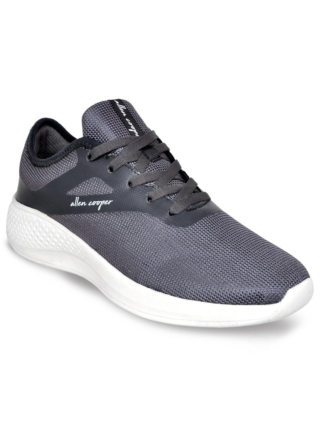 Allen Cooper | Allen Cooper Grey Sports Shoes For Men 