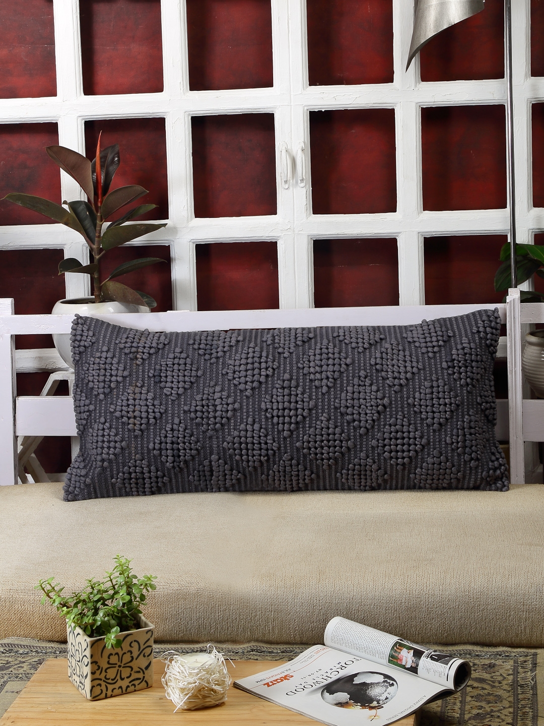 ANWYN | Long Recgtangular Handloom Cushion