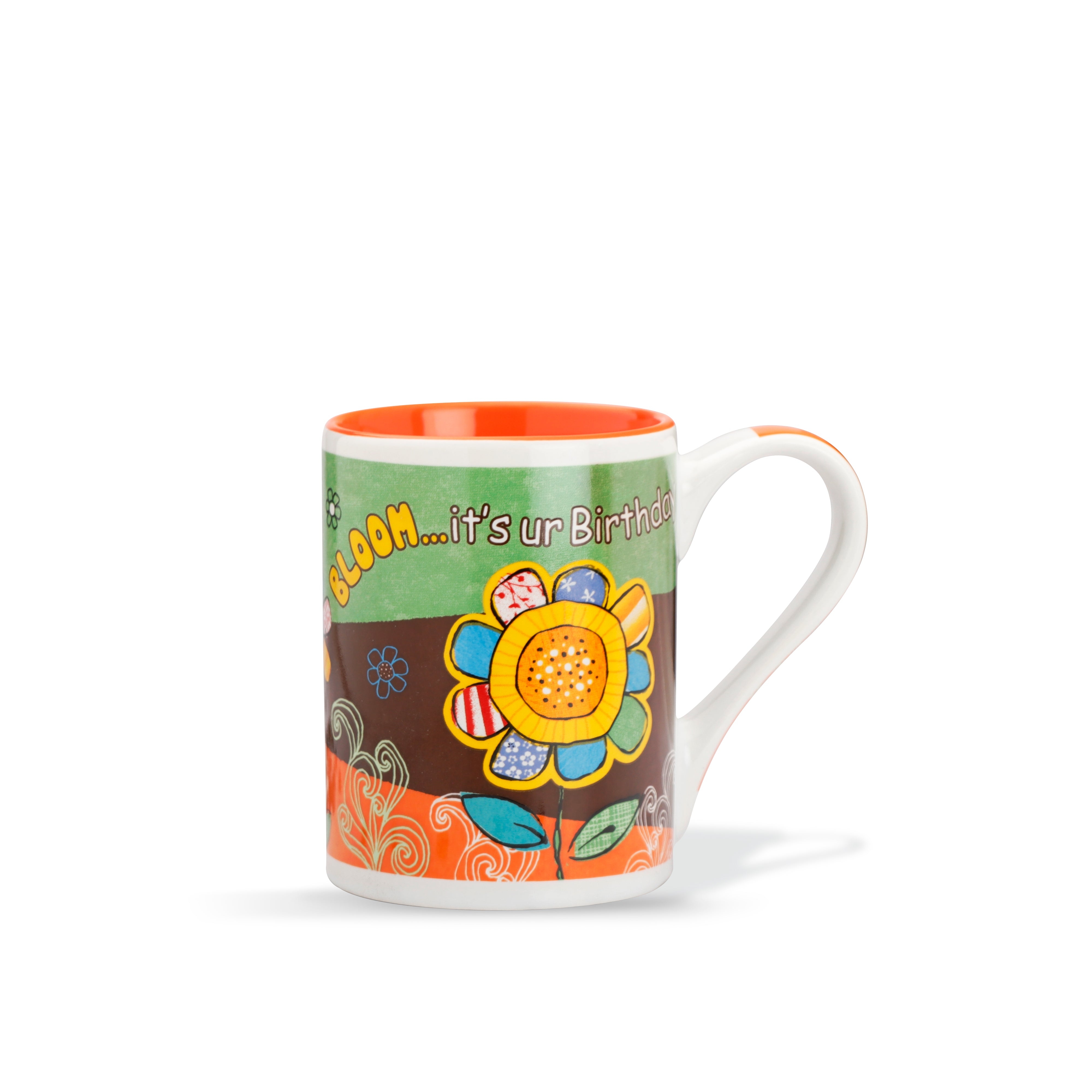 Archies | Archies ceremic Birthday  coffee mug " Bloom..it's ur Birthday "  printed for gifting someone
