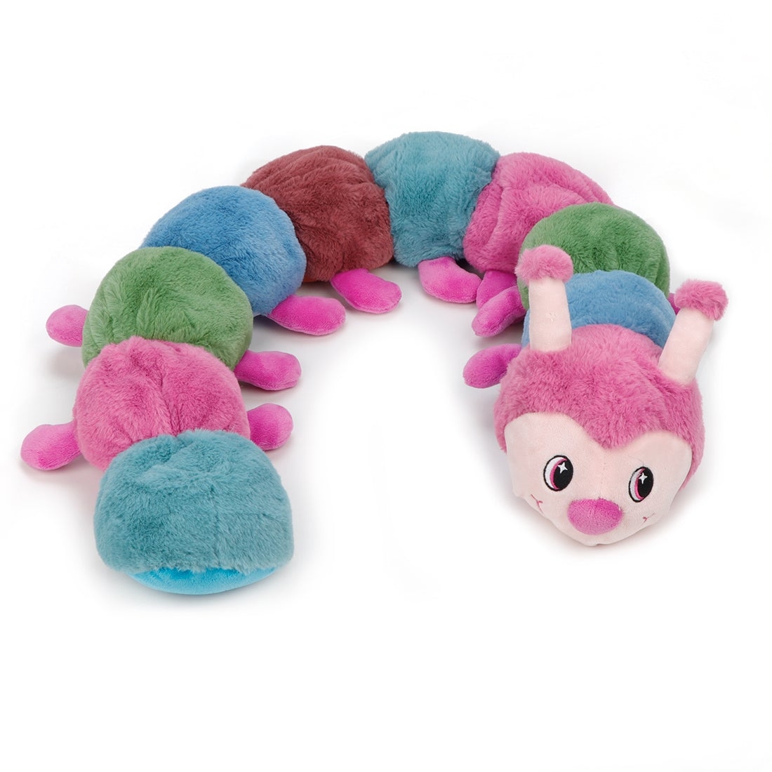 Archies | Archies Soft Toy Caterpillar | Stuffed Toys | Animal Soft Toys | Soft Toy for Kids and Girls (105CM-Purple)