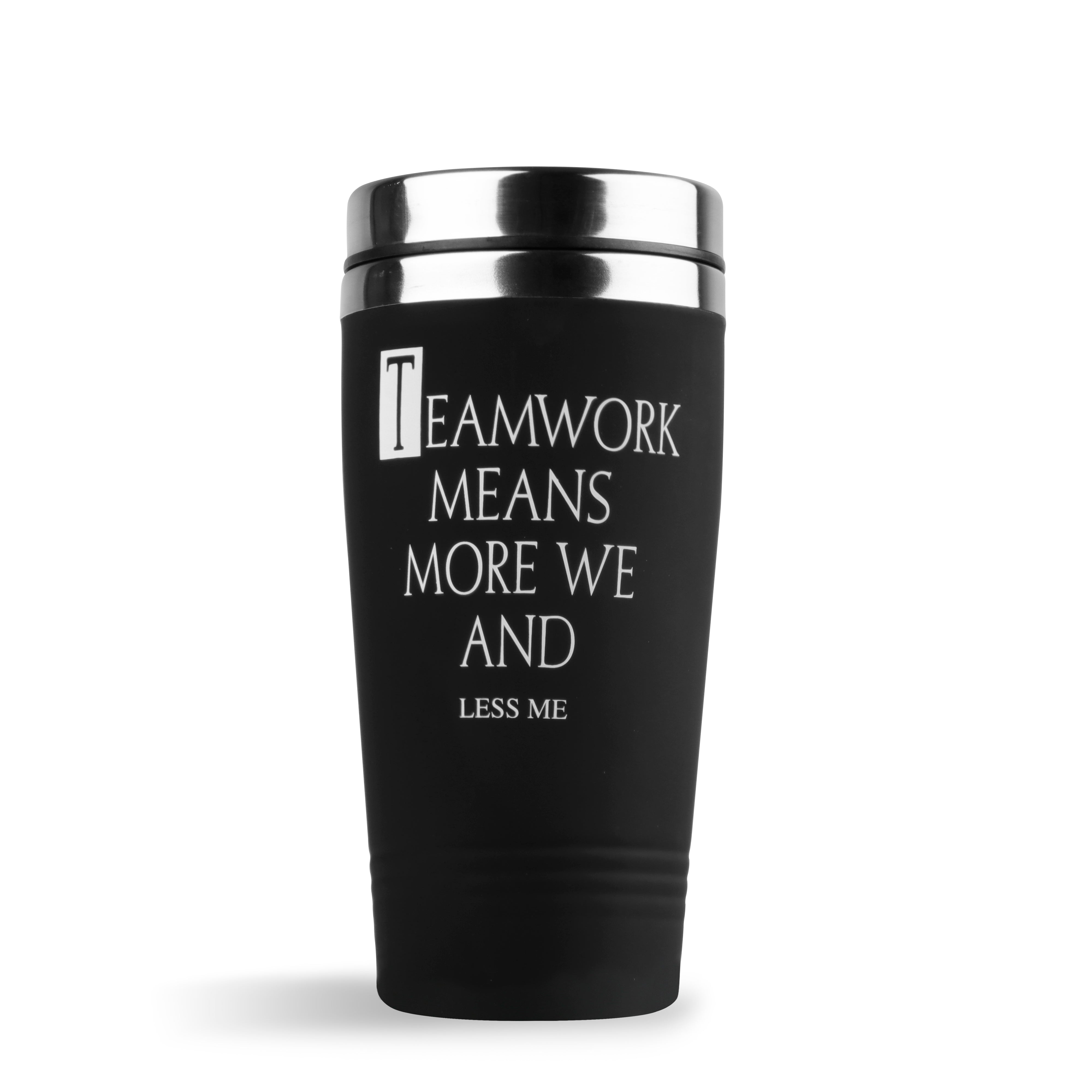 Archies Printed Stainless Steel Sipper/Shaker & Notebook combo with Corporate Quote Theme