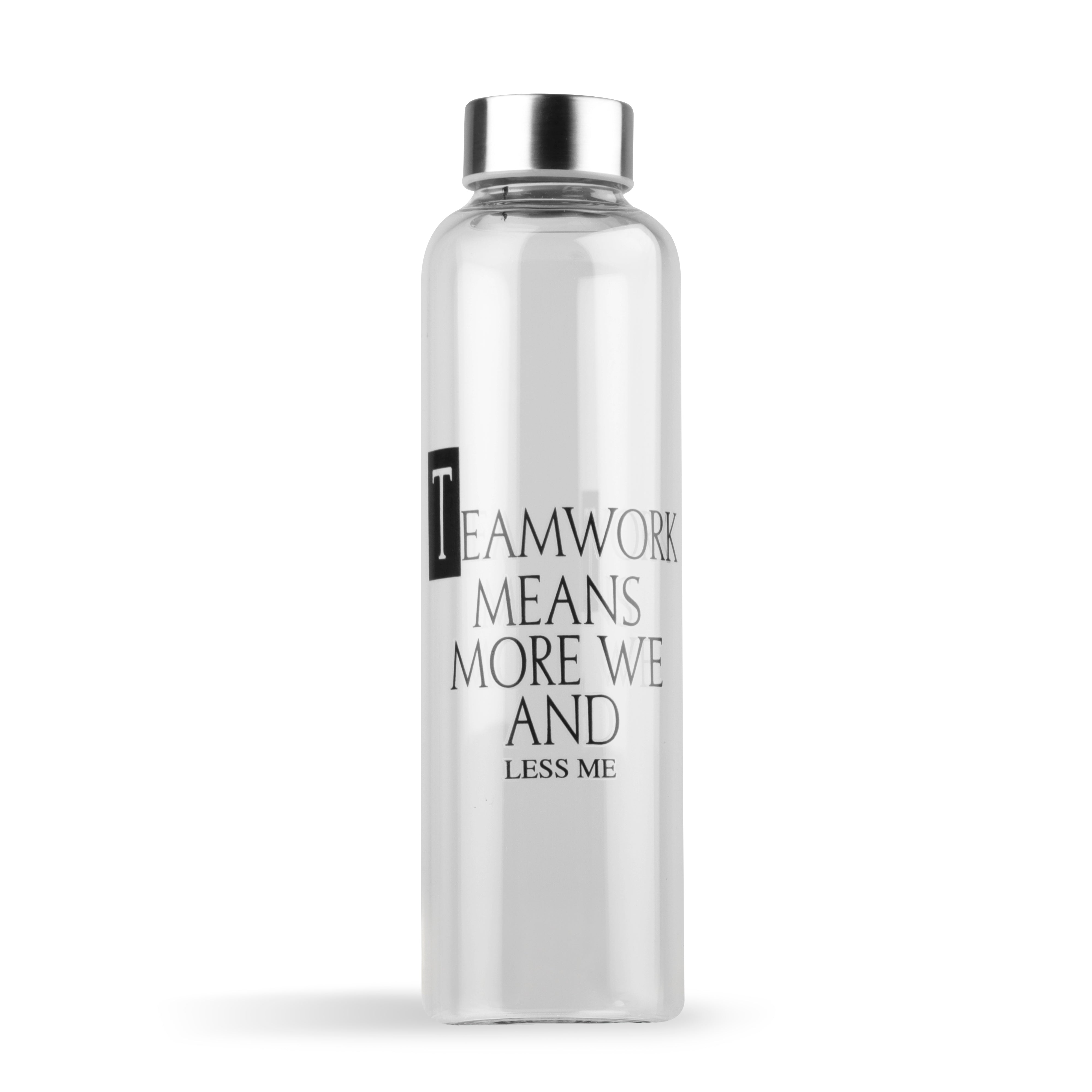Archies | Archies Printed Glass Sipper Water Bottle With Protector Cover Corporate Quote Theme - Gifts for Him/Her, Gifts for Husband/Wife, Men, Women, Gifts for Friends/Colleagues, Cute, Bottle