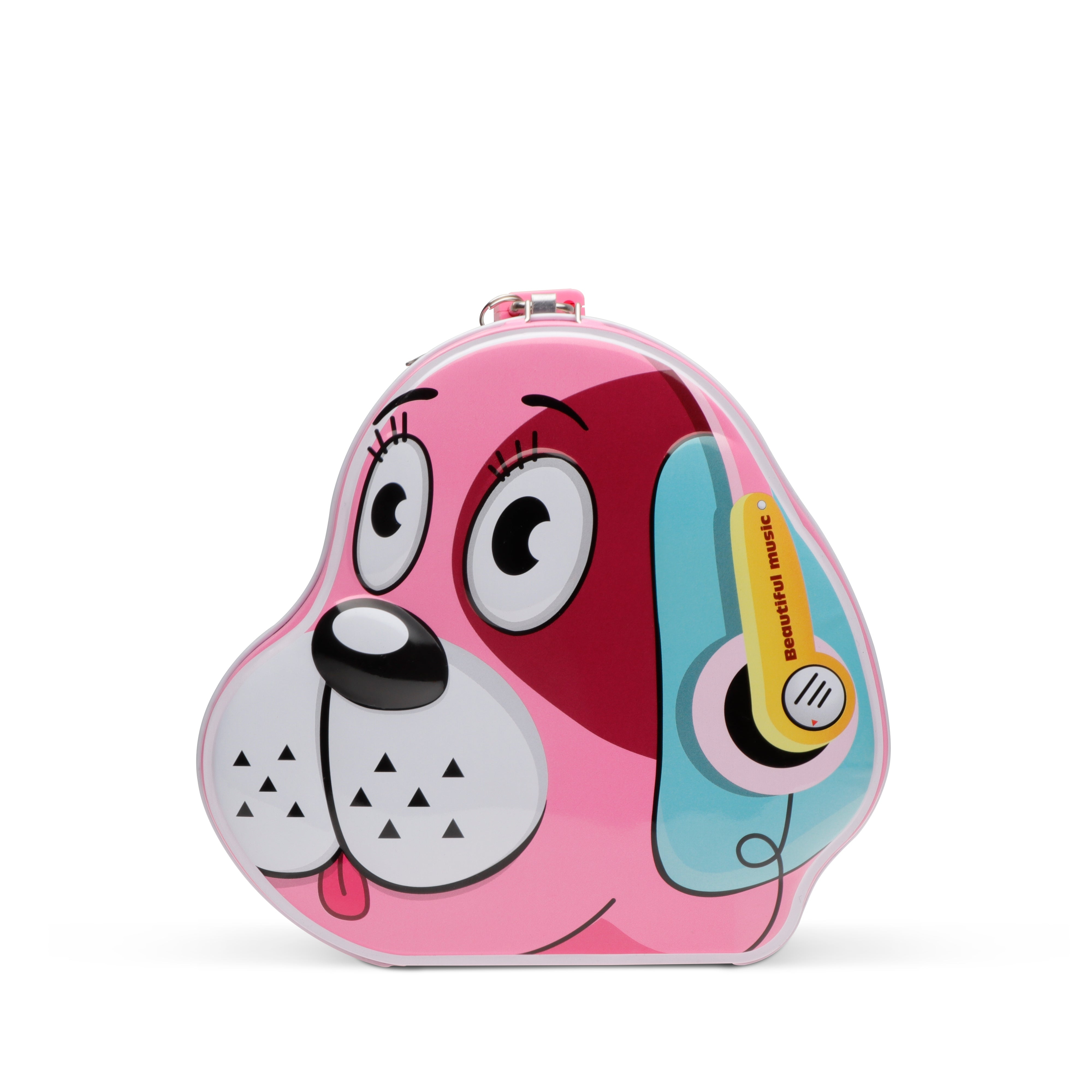 Archies | Archies Piggy Bank -Piggy Bank for Kids, Puppy Shaped Coin Box, Piggybank, Coin Bank, Money Bank, Piggy Bank for Kids Boys and Girls, Money Bank for Kids with Lock-Pink