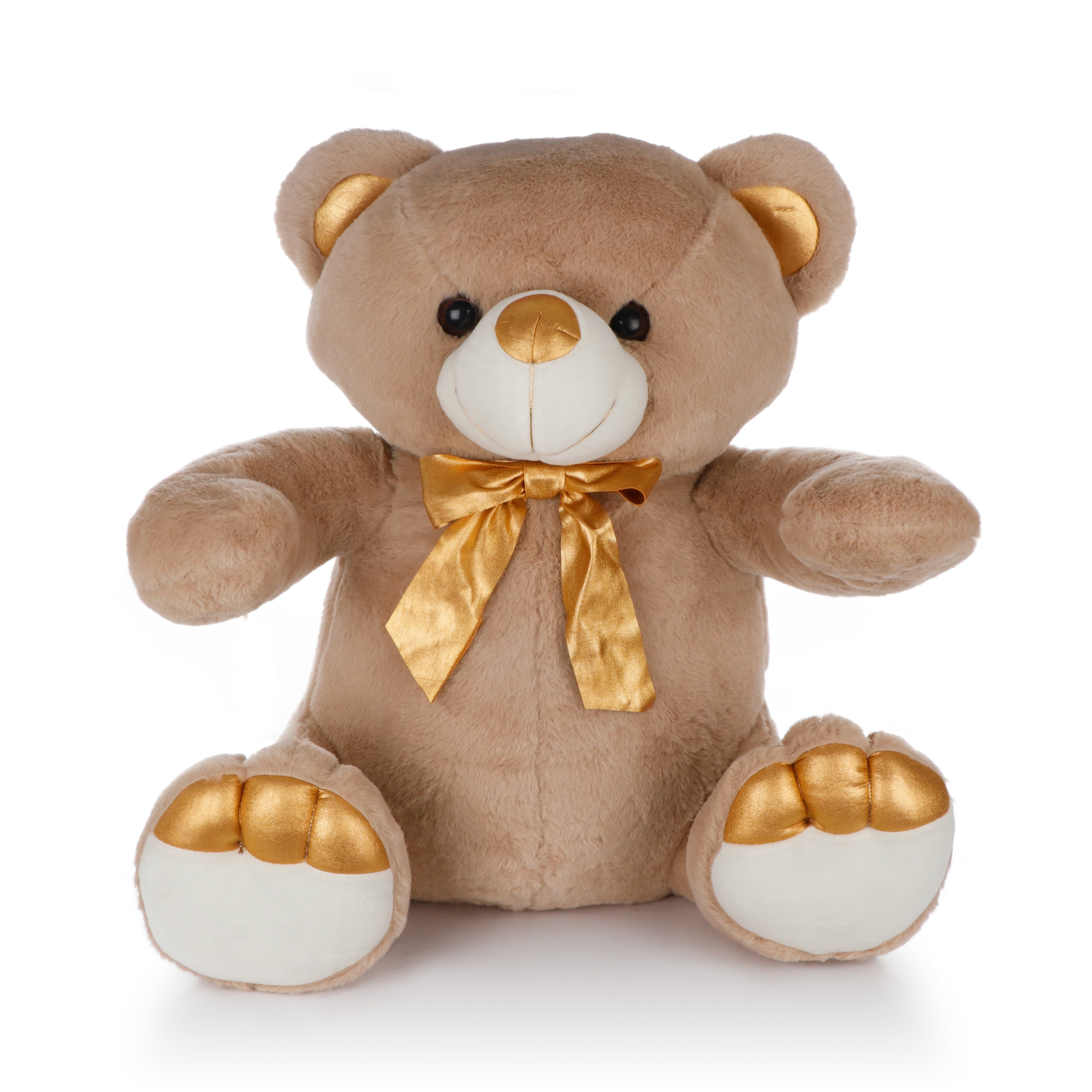 Archies | Archies Soft Toys, Teddy Bear For Girls, Soft Toys Boyfriend, Husband For Kids, Birthday Gift For Girls,Wife,   Brown Teddy Bear with Golden Paws - 55CM