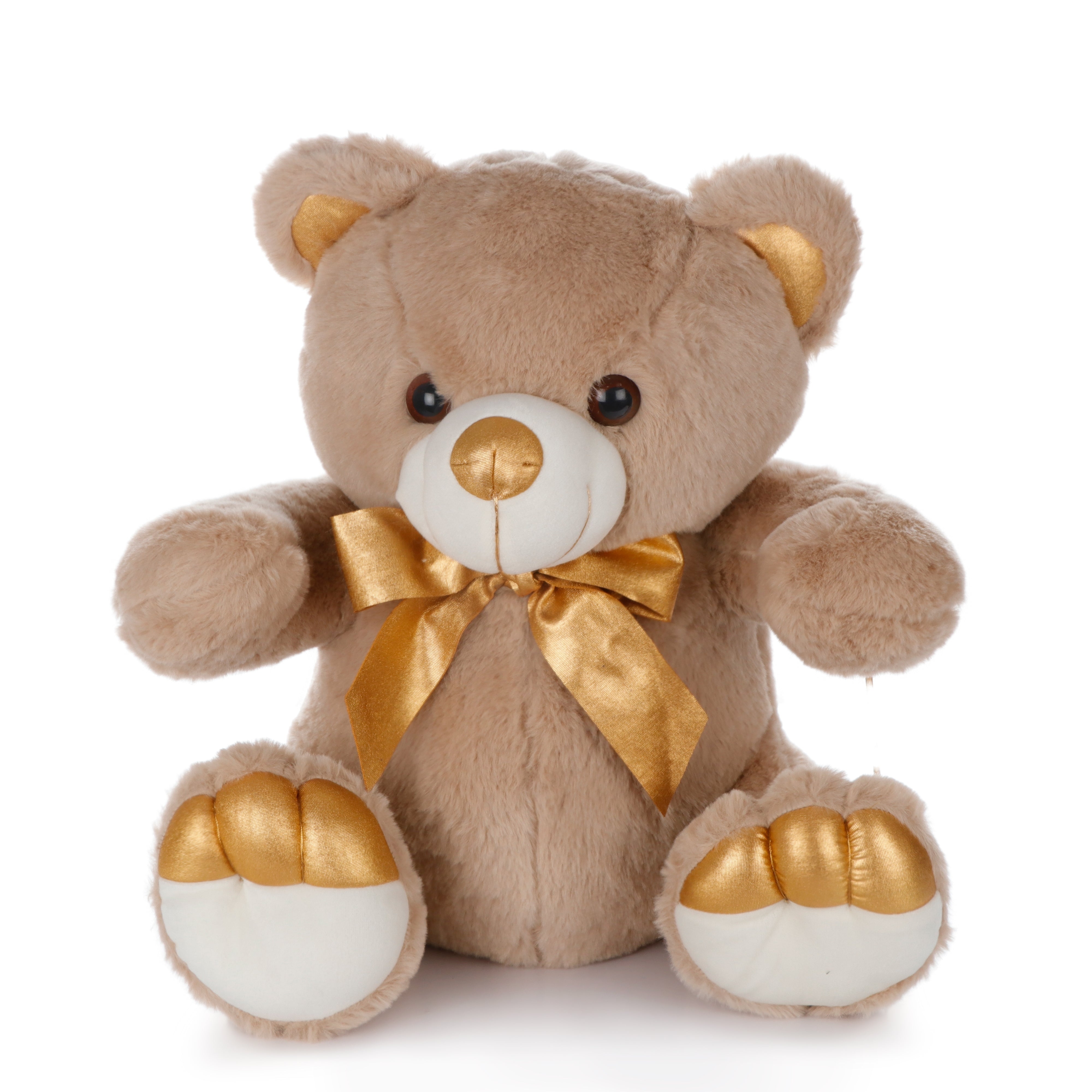 Archies | Archies Soft Toys, Teddy Bear For Girls, Soft Toys Boyfriend, Husband For Kids, Birthday Gift For Girls,Wife,   Brown Teddy Bear with Golden Paws - 40CM