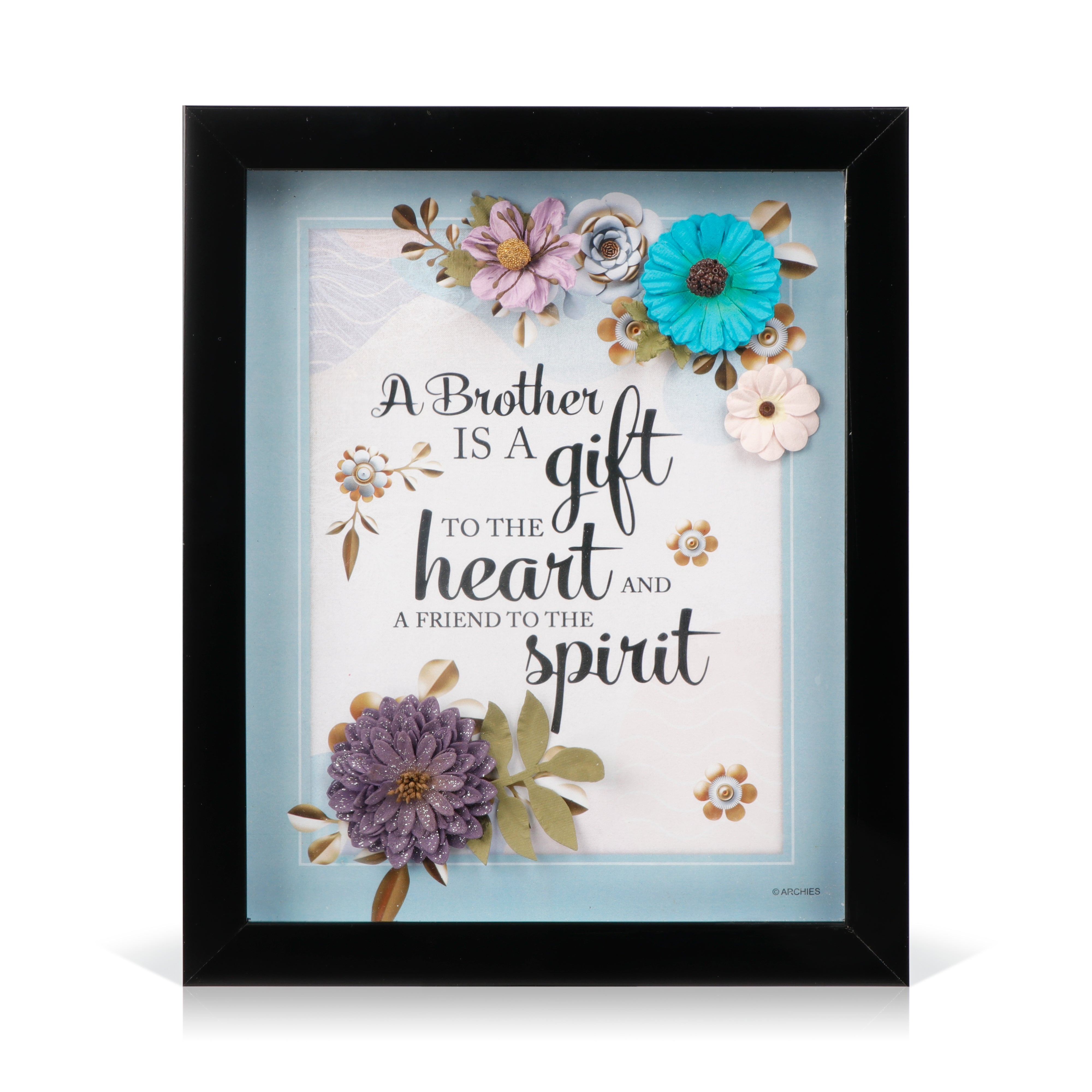 Archies KEEPSAKE QUOTATION - A BROTHER IS.....SPIRIT For gifting and Home décor