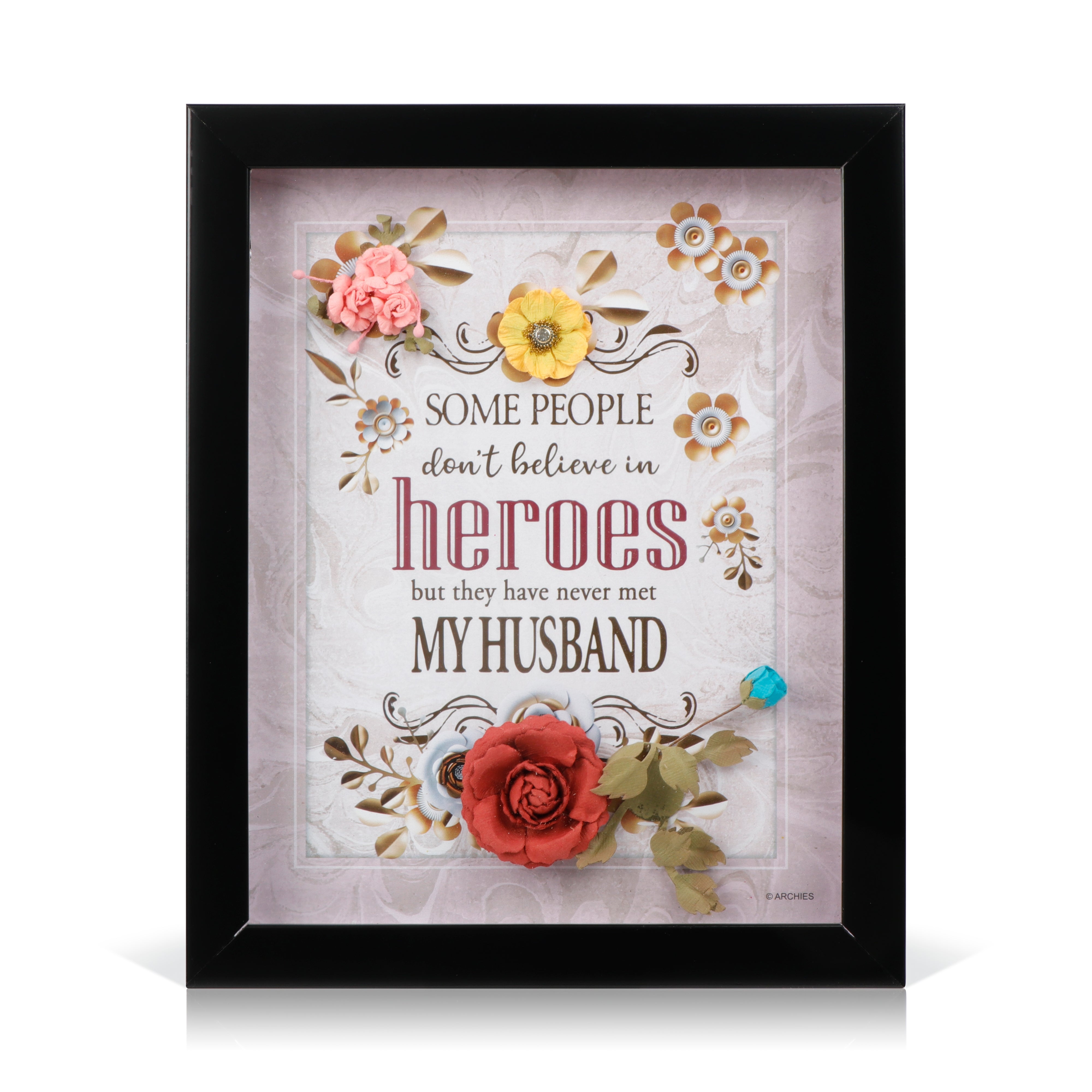 Archies KEEPSAKE QUOTATION - SOMEONE DONT......MY HUSBAND For gifting and Home décor