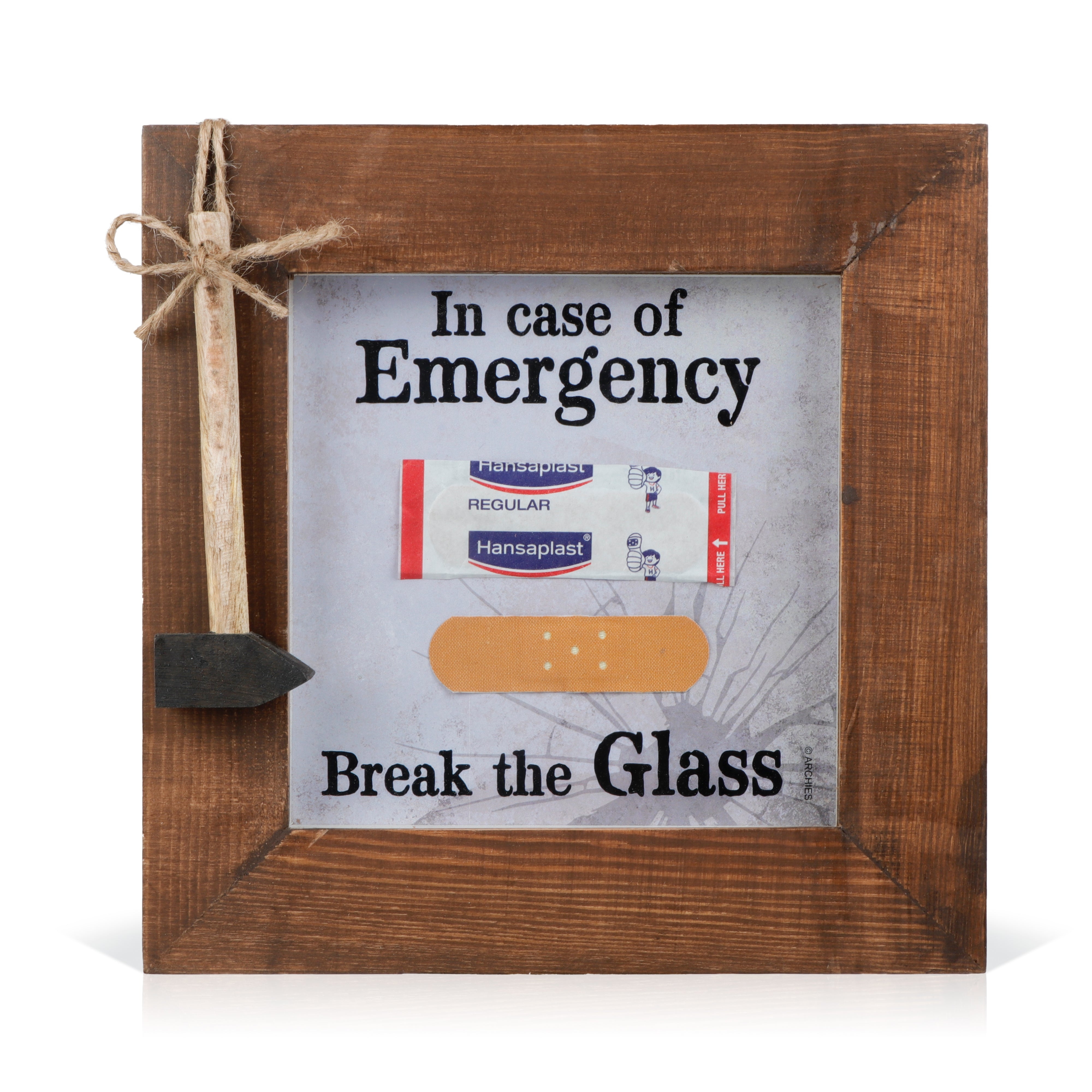 Archies KEEPSAKE QUOTATION-  HAMMER  BAND AID For gifting and Home décor