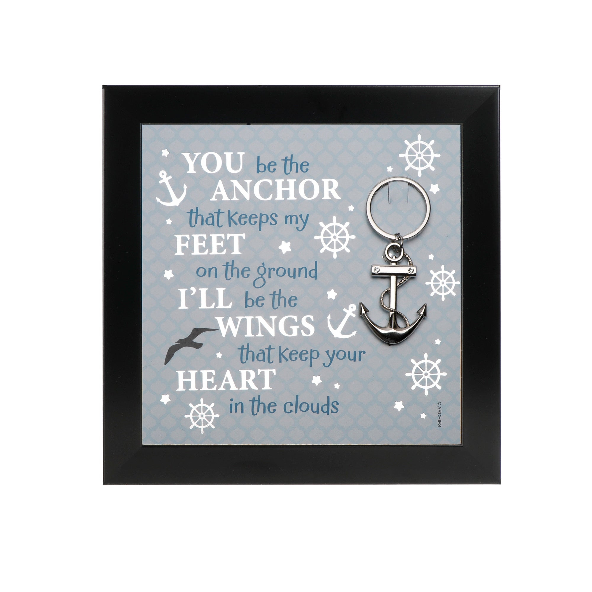 Archies | Archies KEEPSAKE QUOTATION- YOU BE THE ANCHOR For gifting and Home décor