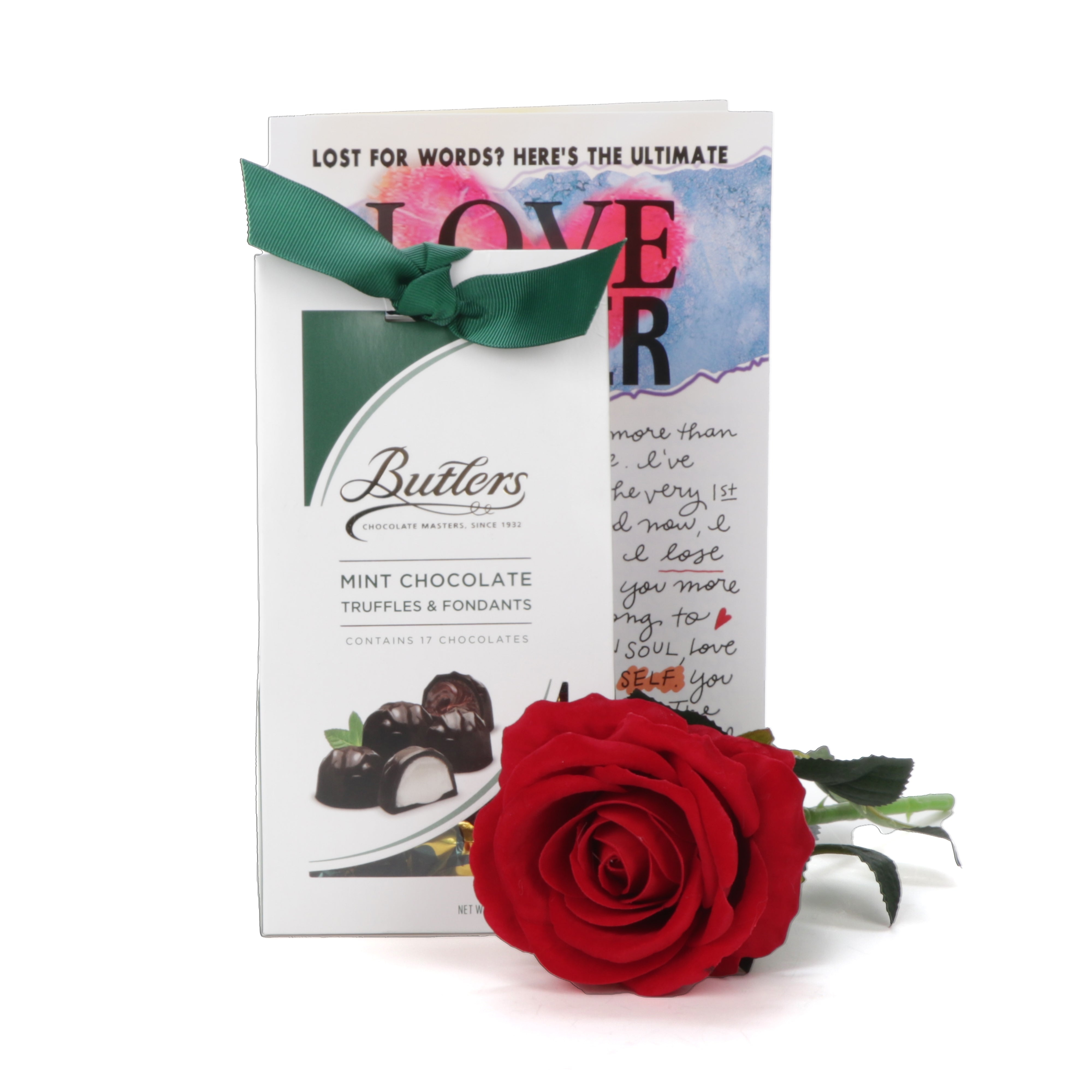 Archies | Archies valentine Gift pack Mint Butler Chocolate with Rose