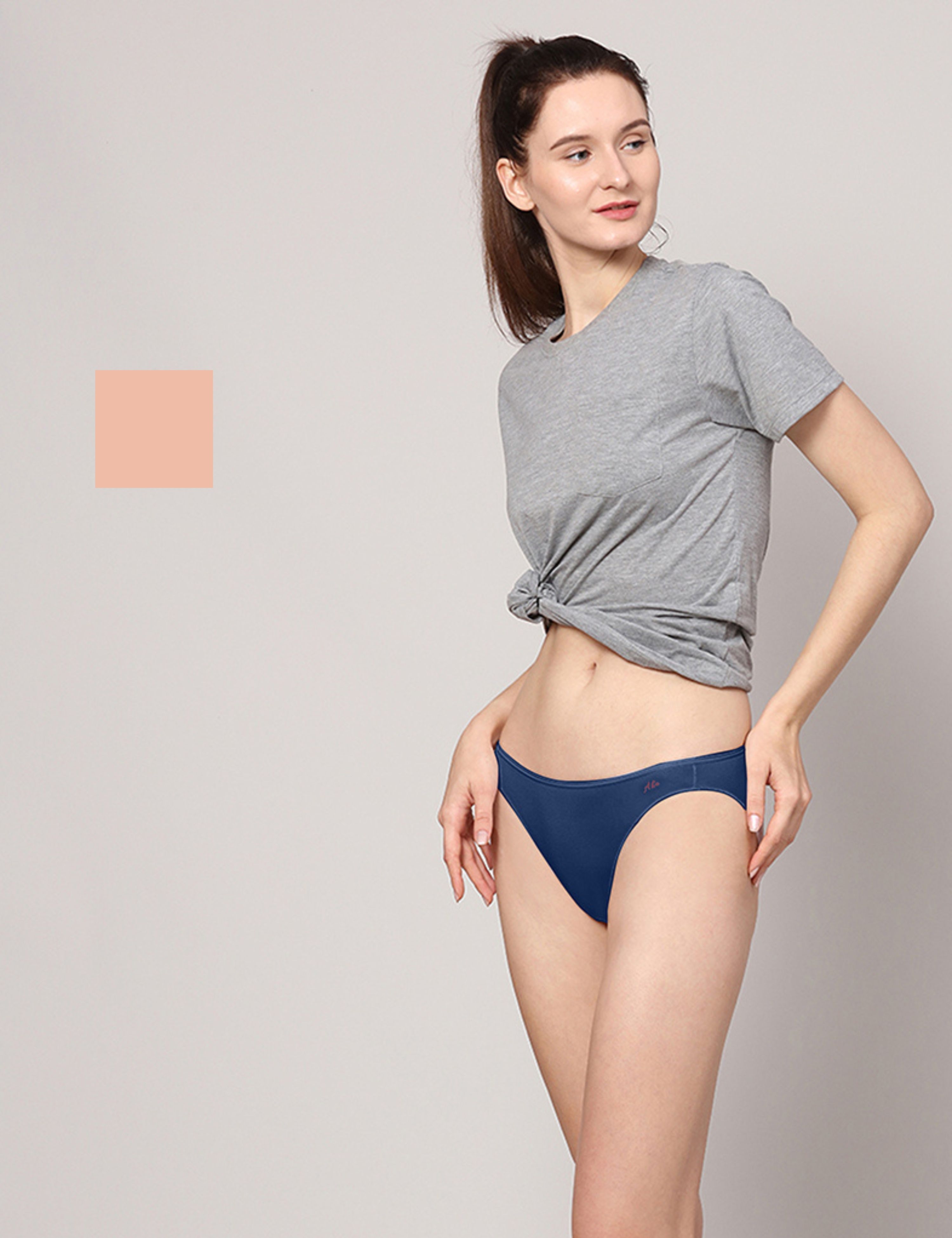 AshleyandAlvis | AshleyandAlvis Women's Panties Micro Modal, Anti Bacterial, Skinny Soft, Premium Bikini-No Itching, Sweat Proof, Double In-seam Gusset