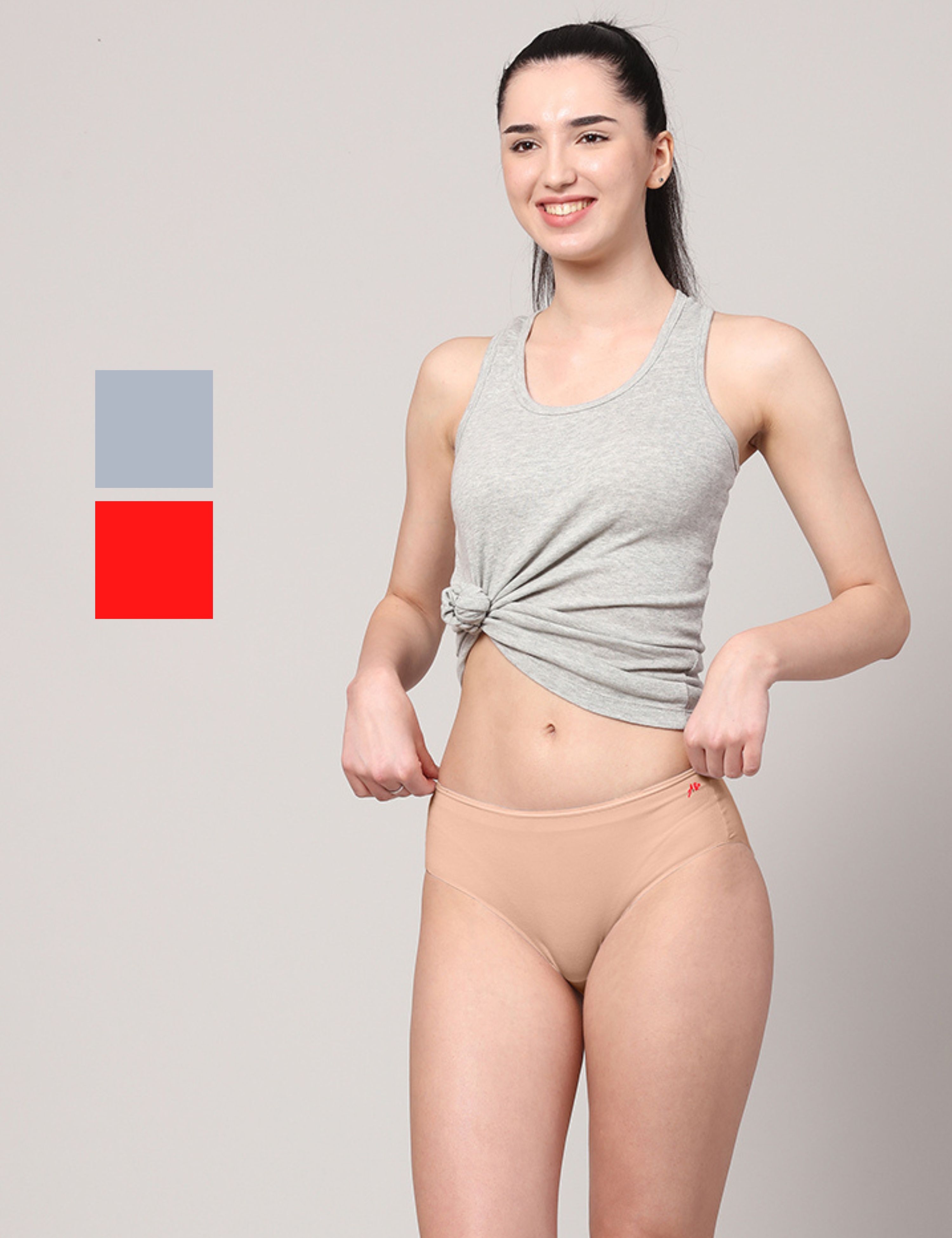 AshleyandAlvis | AshleyandAlvis Women's Panties Micro Modal, Anti Bacterial, Skinny Soft, Premium Hipster  -No Itching, Sweat Proof, Double In-seam Gusset