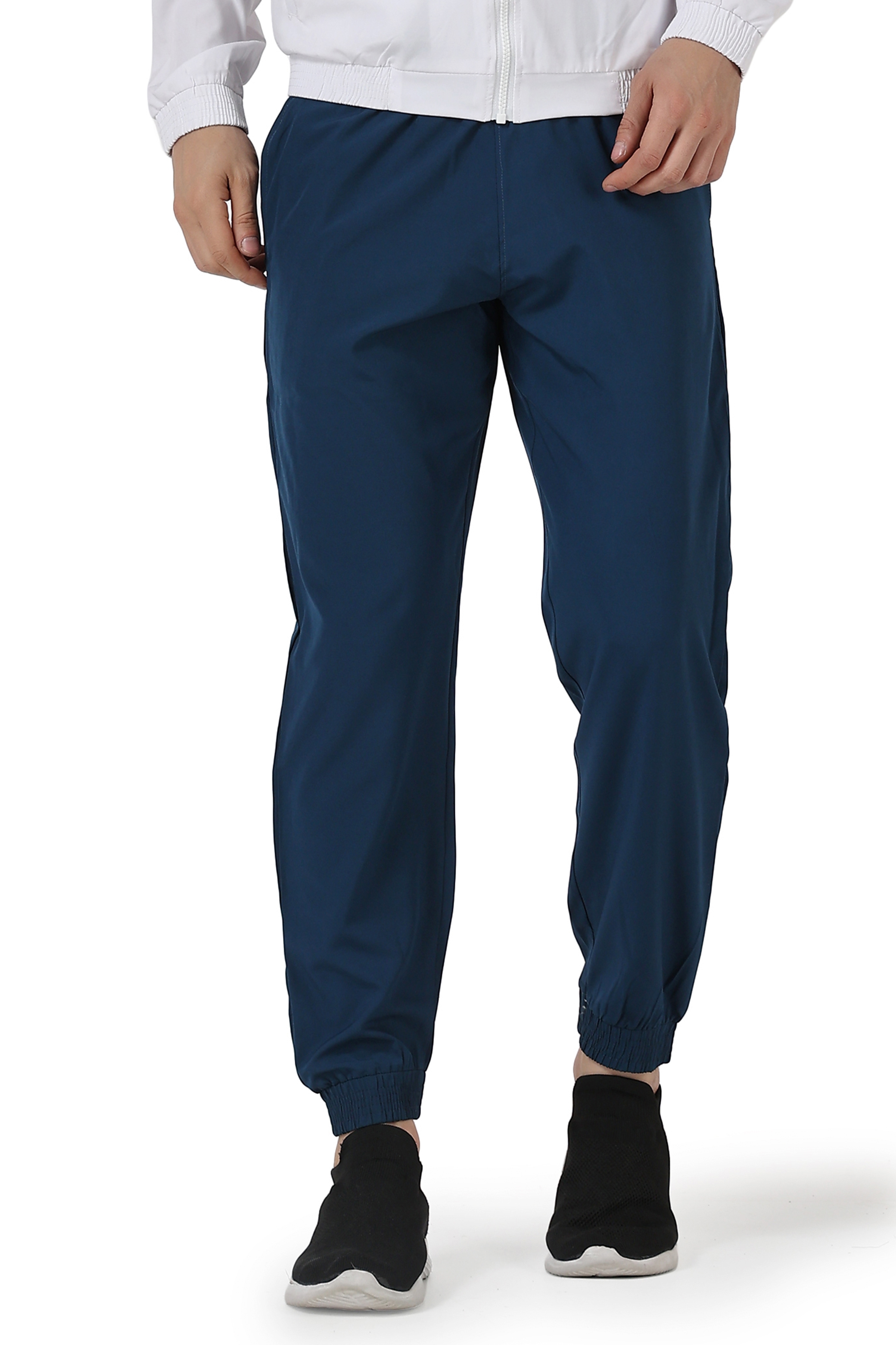 LACE IT | LACE IT Solid Men Sportswear/Activewear Track Pants-Airforce