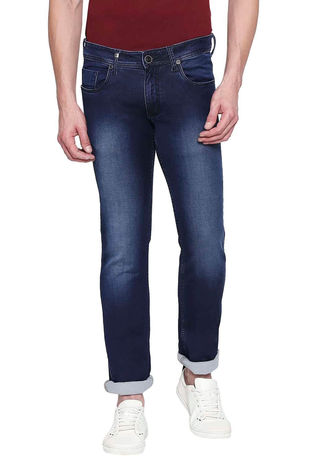 Basics | Basics Torque Fit Estate Blue Stretch Jeans