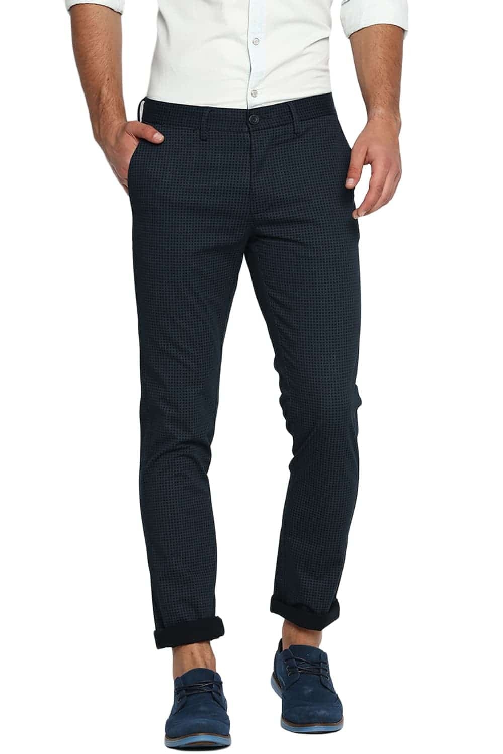 Basics | Basics Tapered Fit Midnight Navy Stretch Trouser