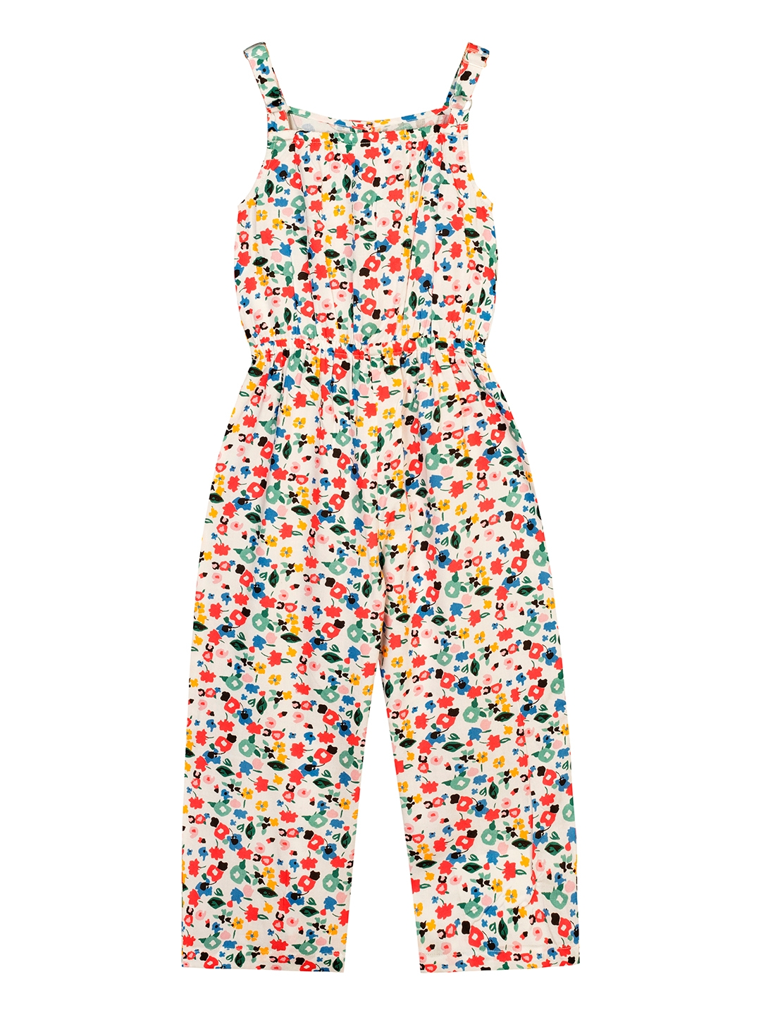 Budding Bees Girls All Over Printed Jumpsuit