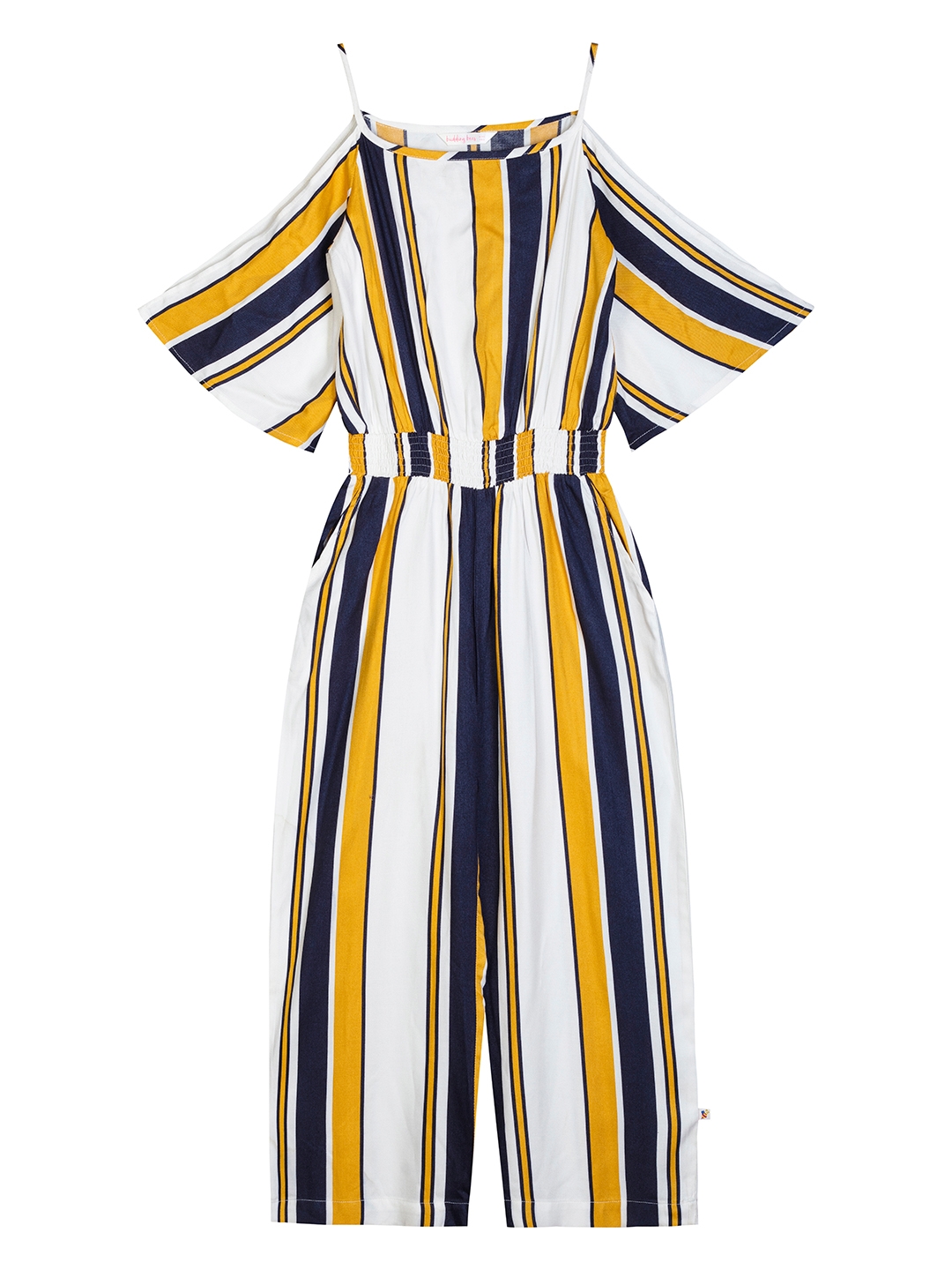 Budding Bees | Budding Bees Girls Multi Striped Jumpsuit