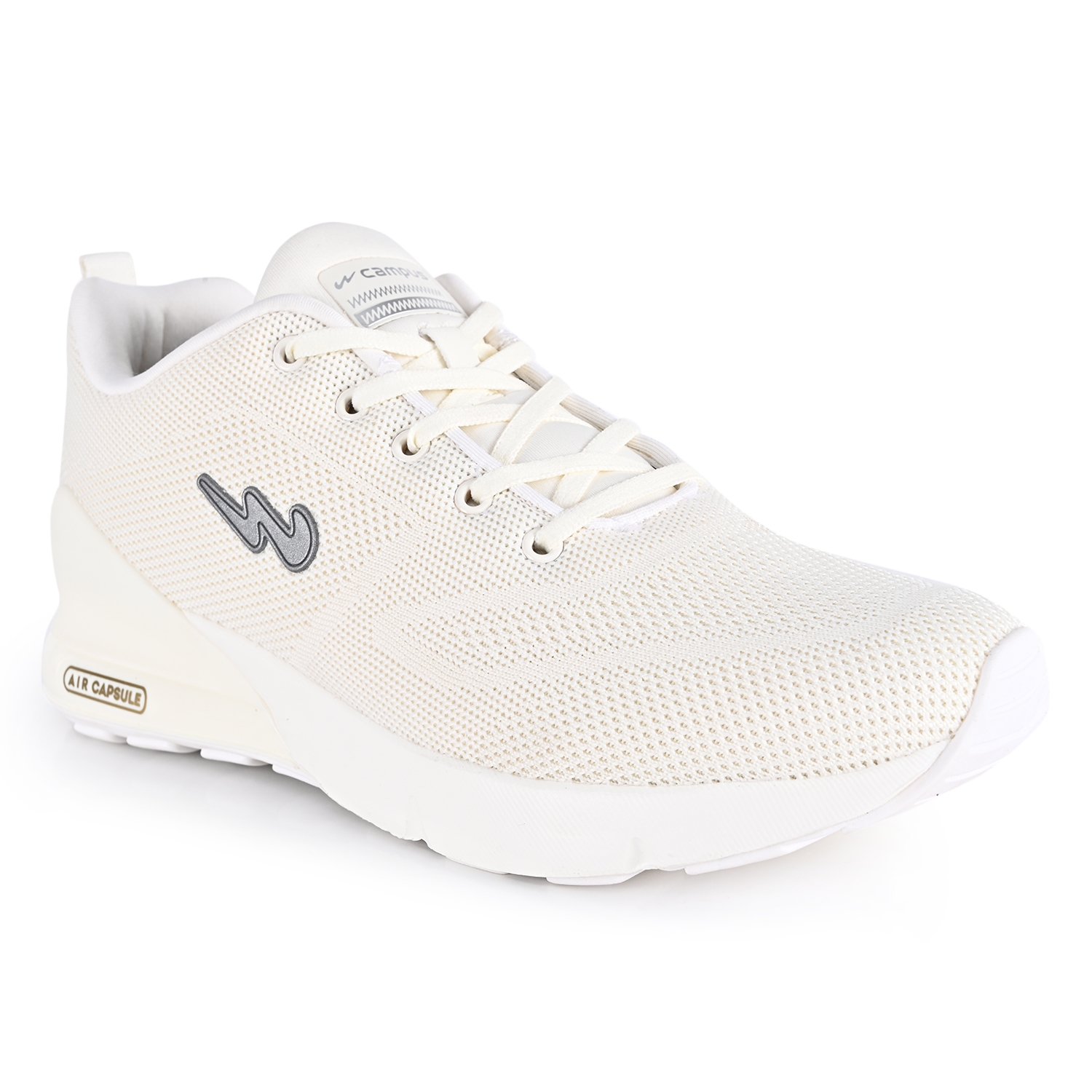 Campus Shoes | White North Plus Running Shoes