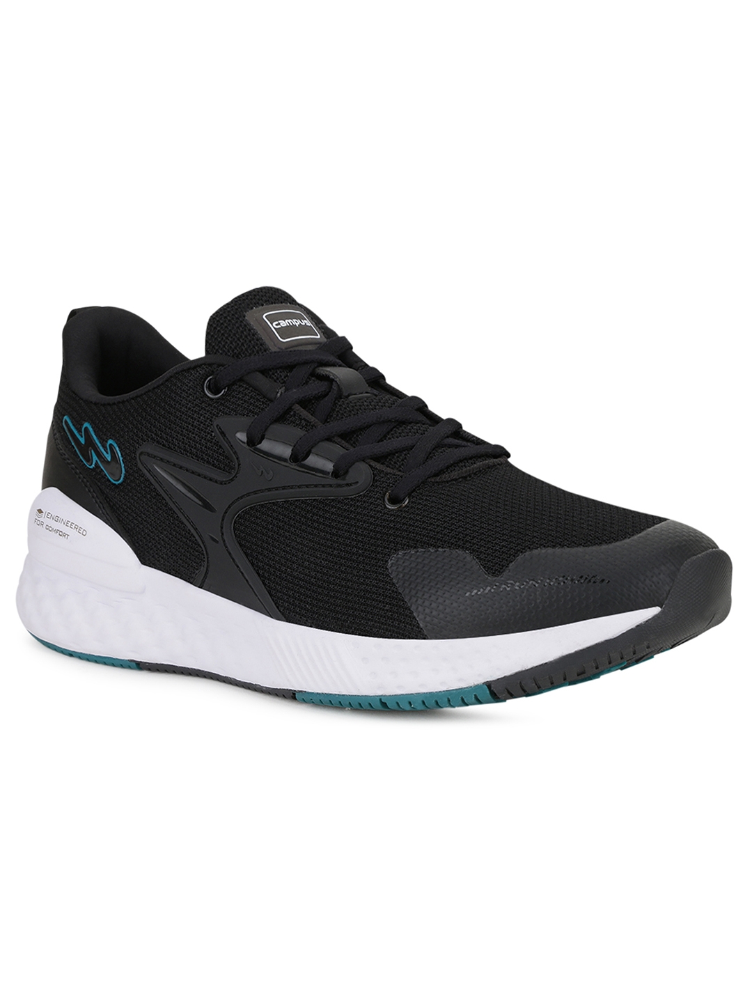 Campus Shoes | Black Simon Running Shoes