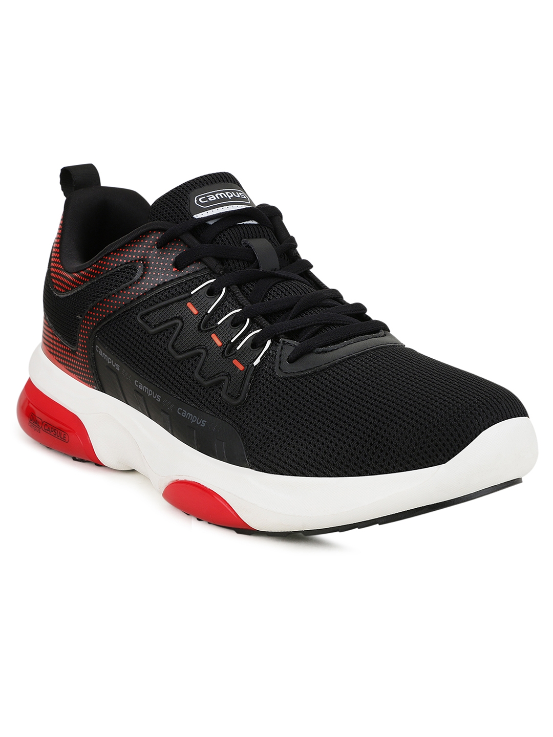 Campus Shoes | Black Macao Running Shoes