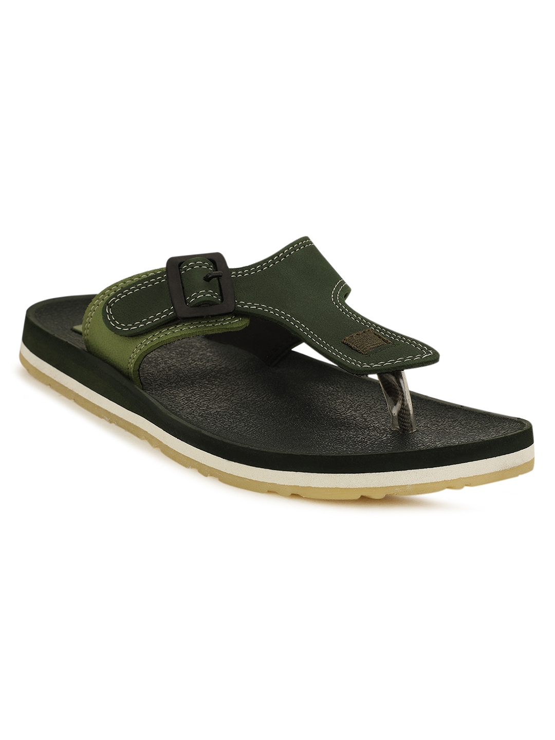 Campus Shoes | Green Slippers (Gc-1025)