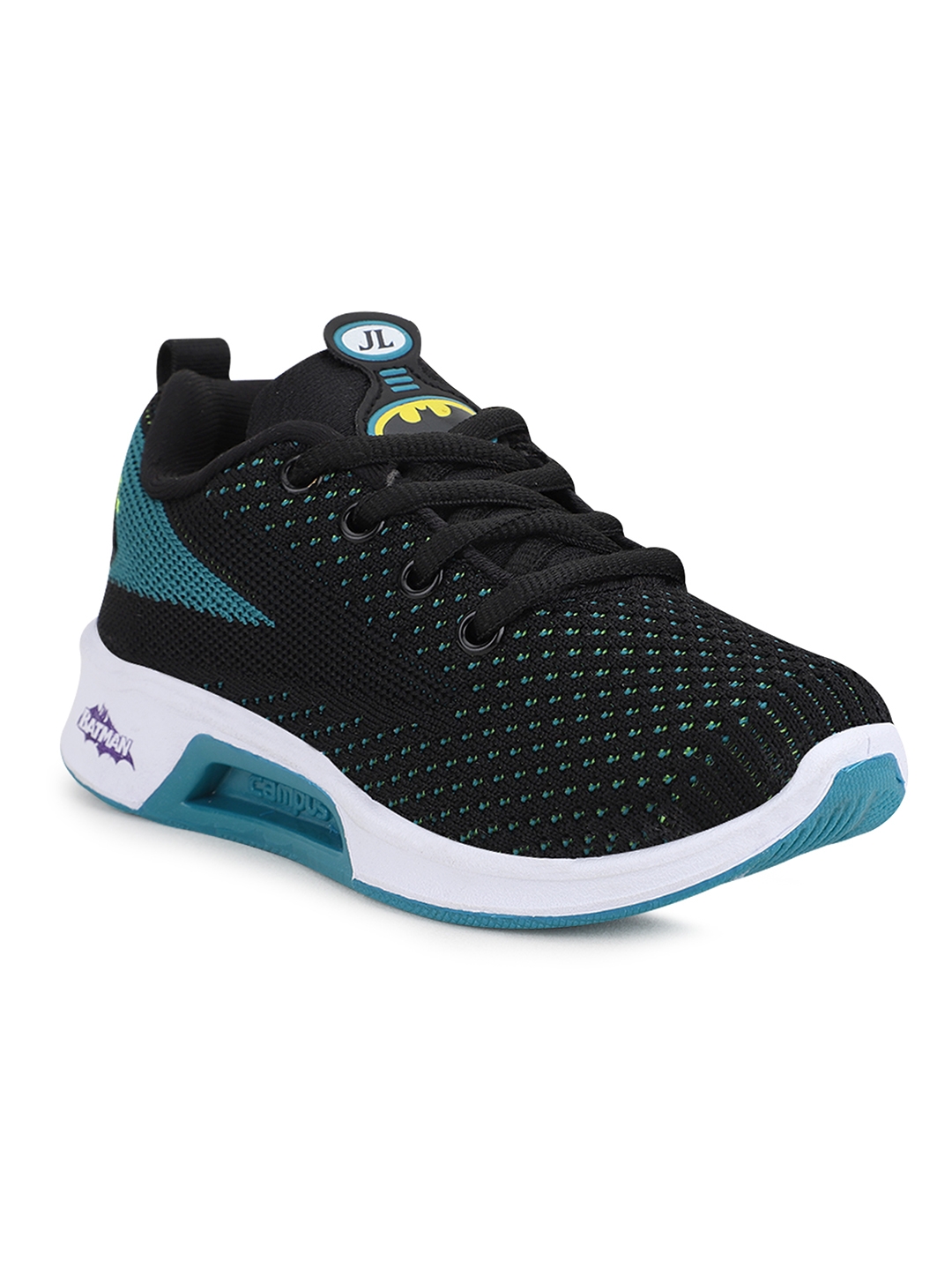 Campus Shoes | Black Hm-502 Running Shoes