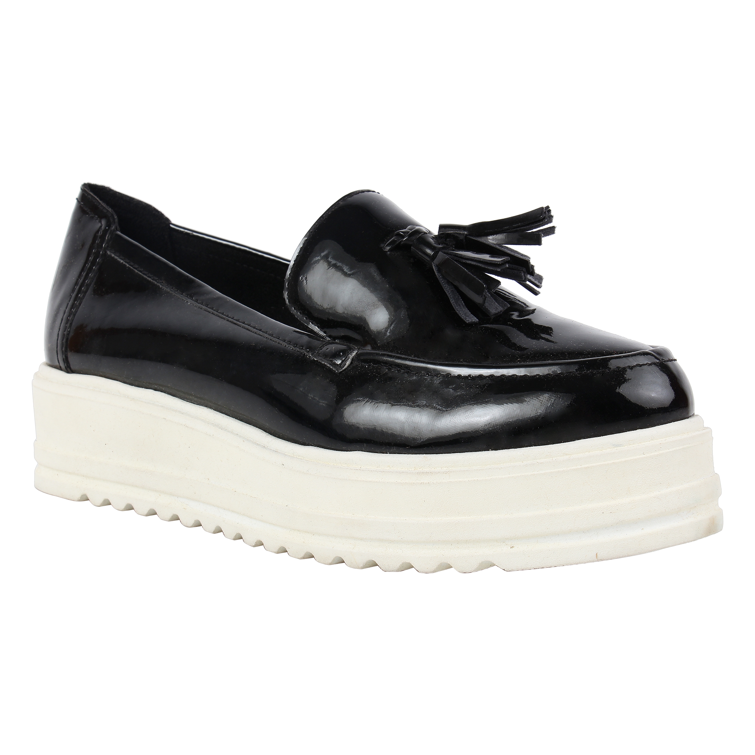 CATWALK | Patent Chunky Sneakers
