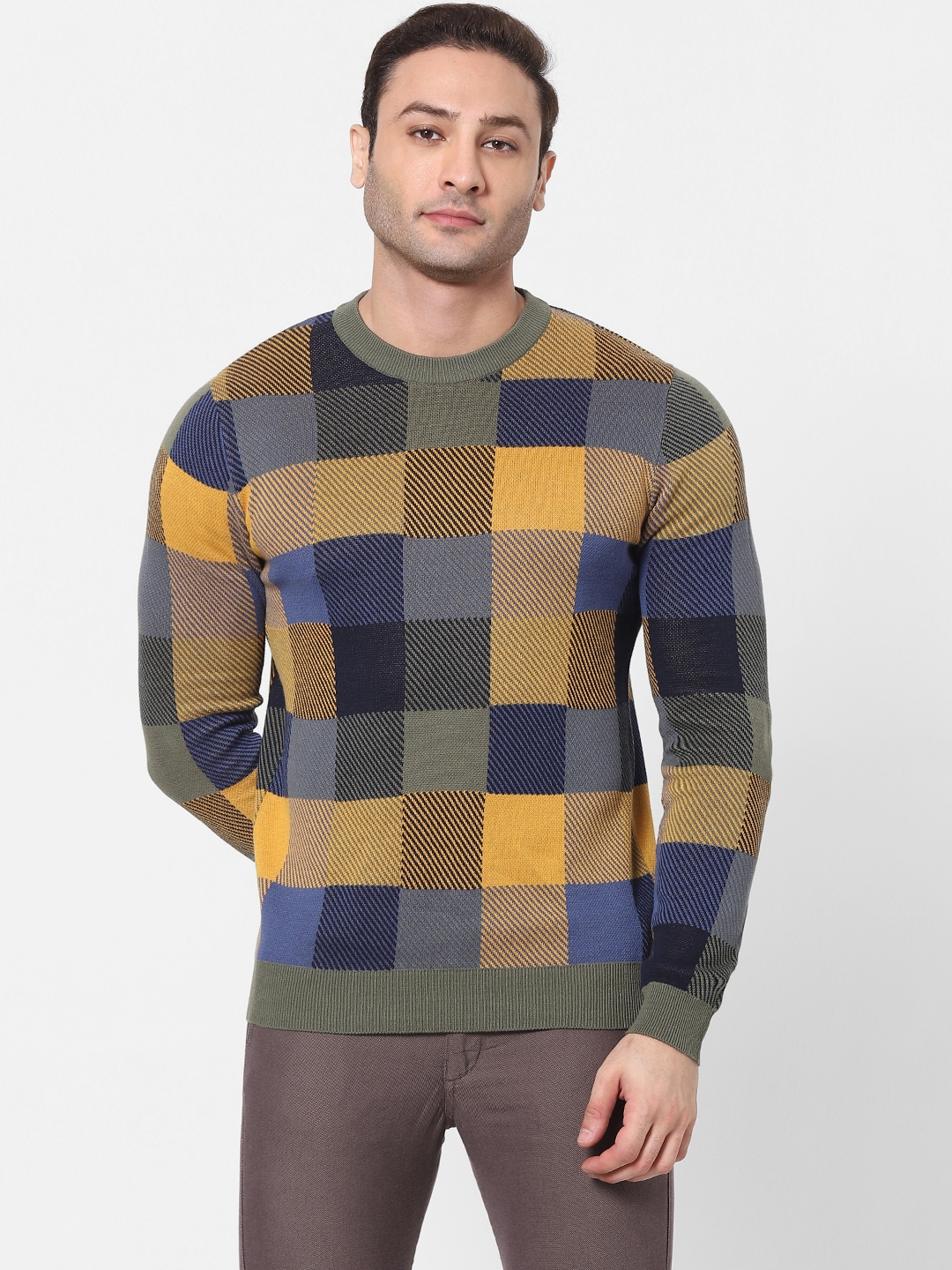 celio | 100% Cotton Green Sweater