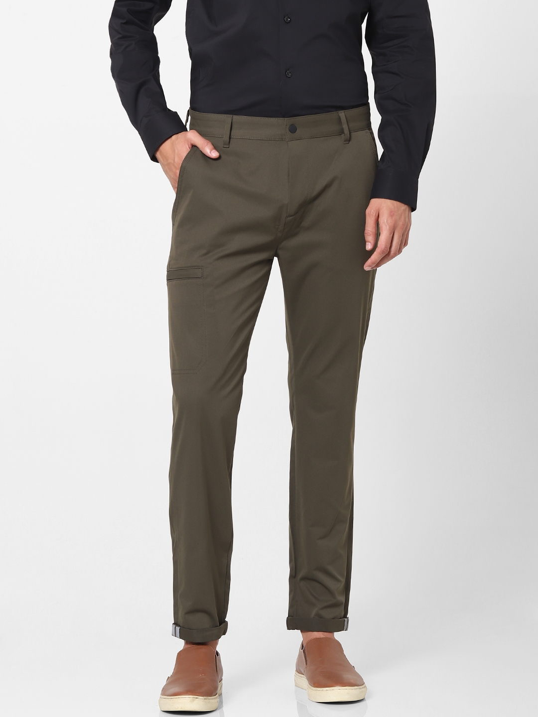 celio | Carrot Fit Green Chinos