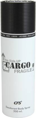 CFS | CFS Cargo White Deodorant Spray - For Men & Women  (200 Ml)