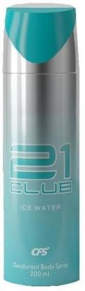 CFS | CFS 21 Club Ice Water Deodorant Spray - For Men & Women  (200 Ml)